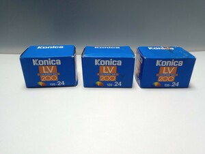 送料180円 コニカ LV 200 135-24 フィルム 期限切れ KONICA