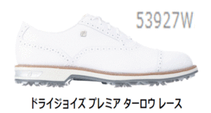  new goods # foot Joy #2021.2# dry Joy z premium ta- low race #53927W# white | white #25.0CM(W:EEE)# spike # regular goods 