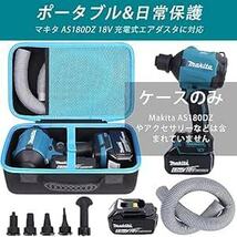 Makita マキタ 充電式エアダスタ AS180DZ/AS001GZ 18V 専用収納ケース（ケースのみ）-Khanka_画像5