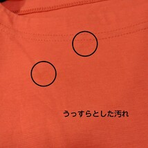 39 【vivapresto】 レイヤード チュニック トップス 40 L オレンジ チェック 日本製 サイドジップ 春夏 薄手 個性的 ヴィヴァプレスト_画像3