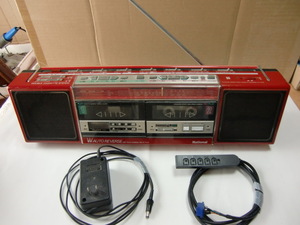National National double radio-cassette RX-FW50 used 