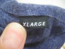 一点物!! XLARGE エクストララージ ワンポイントロゴ ロンＴ 七分袖 サイズ Large_画像7