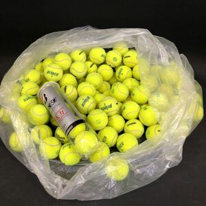 G266 【硬式テニスボール7.5kg分！】硬式テニス prince Wilson BRIDGESTONE 大量 練習用 スクール 中古 保管品