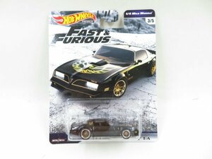 (n2010）ホットウィール プレミアム ワイルドスピード 77 Pontiac Firebird T/A ポンティアック ファイアバード 1/4 MILE MUSCLE 3/5