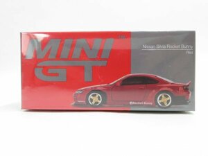 【n2033】MINI GT Nissan Silvia Rocket Bunny Red 日産シルビア ロケットバニー 527