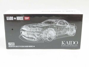 【n2044】KAIDO HOUSE MINI GT //049 NISSAN SKYLINE GT-R (R34) KAIDO WORKS 日産 スカイライン カイドウワークス カイドウハウス