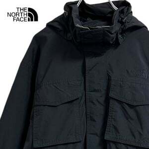 TC682ね@ THE NORTH FACE MAKALU JACKET ナイロンジャケット メンズ Mサイズ ブラック 黒　 0.8