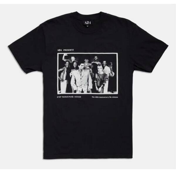 送料込み A24 x Talking Heads Stop Making Sense 40th Anniversary Tee 映画 トーキングヘッズ