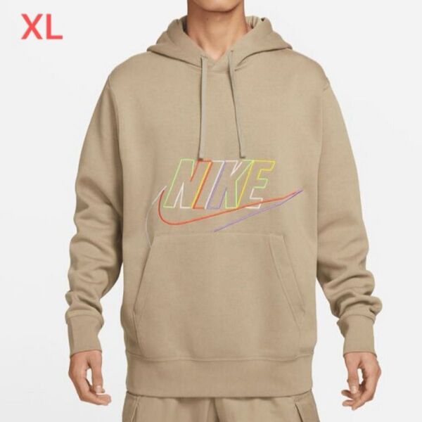 ナイキ XLサイズ クラブ+ BB MCF プルオーバー L/S フーディ パーカー