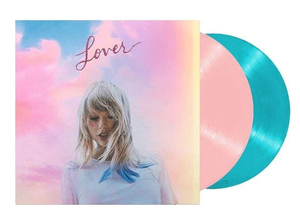 未開封 テイラー・スウィフト Lover 見開きジャケ仕様 ブルー＆ピンクカラー盤2LP Taylor Swift Cruel Summer Jack Antonoff Brendon Urie