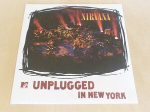  unopened niruva-naMTV Unplugged In New York reissue 180g weight record LP analogue record Nirvana Kurt Cobain Dave Grohl