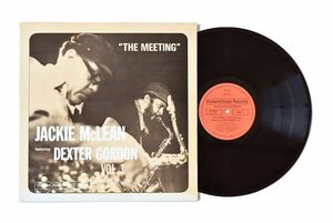 Jackie McLean Featuring Dexter Gordon / The Meeting Vol.1 / ジャッキー・マクリーン / デクスター・ゴードン / RJ-6003 / LP / 国内盤