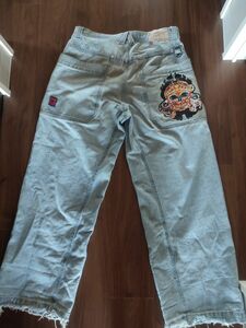 JNCO Jeans ファイヤースカル　バギーデニムパンツ