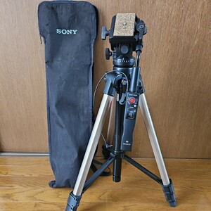 SONY ソニー VCT-870RM ビデオカメラ三脚 リモコン機能搭載　ジャンク