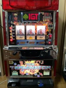  pachinko slot machine apparatus 4 serial number IGT Terminator rare retro 