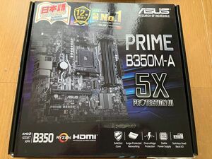ASUS マザーボード PRIME B350M-A