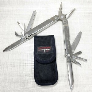 1996年★初代★レザーマン ヴィンテージ スーパーツール 専用ケース付き Leatherman SuperTool ビンテージ キャンプ 釣り アウトドア 工具 