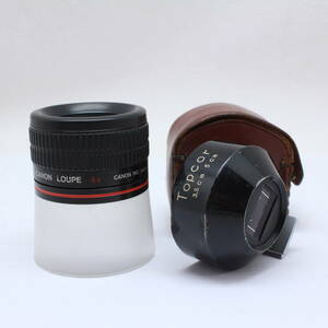 *Canon Loupe 4x*Topcor finder *