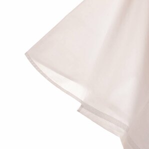 ◇491638 HERMES エルメス ブラウス H刺繍ポンチョ型ドルマンシャツ サイズ34 レディース ホワイトの画像4
