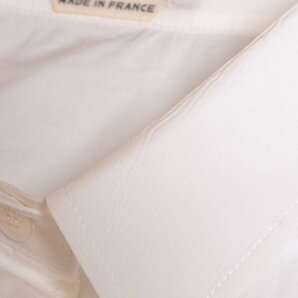 ◇491638 HERMES エルメス ブラウス H刺繍ポンチョ型ドルマンシャツ サイズ34 レディース ホワイトの画像7
