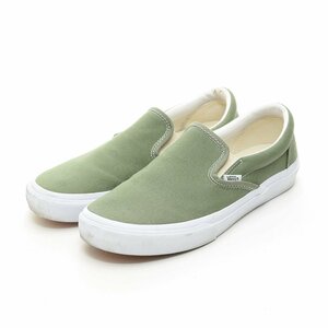 ◆500213 VANS バンズ ヴァンズ ◇スニーカー SLIP-ON V98CF BLOOM スリッポン 611792-0002 サイズ26.5cm メンズ グリーン