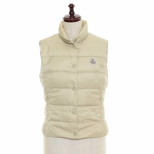 ◇494219 MONCLER モンクレール ◇ダウンベスト サイズ0 レディース ベージュ