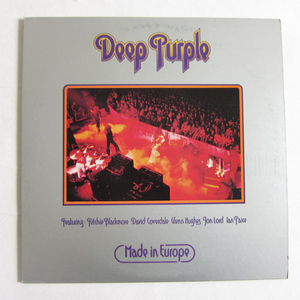 Deep Purple/ディープ・パープル/Made in Europe/国内盤/メイドインヨーロッパ/LP/レコード/PV-71-9220【〒】