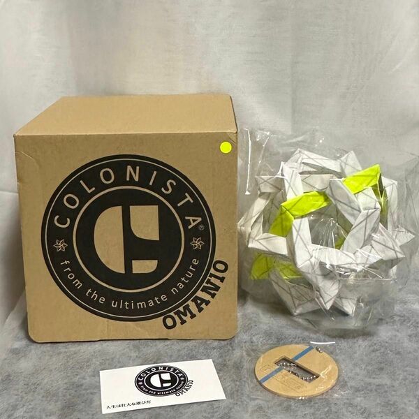 COLONISTA OMAN10 White × Lime Whiteプレート付 / コロニスタ オマンジュウ ランタンジェード