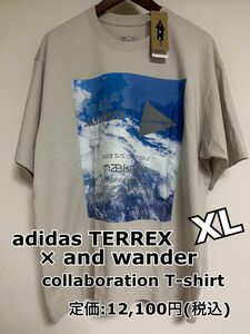 【新品】adidas TERREX × and wander T (XL)