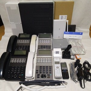 NX2S主装置（ユニット含む）と電話機セット