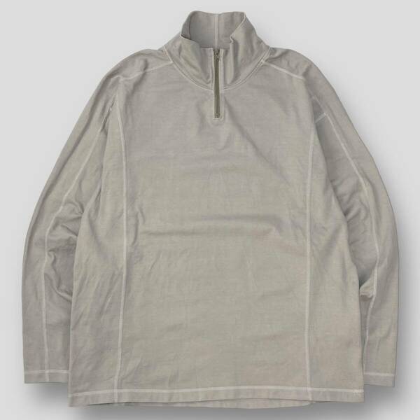 C.E シーイー 23AW OVERDYE HALF ZIP TURTLE LONG SLEEVE オーバーダイ ハーフジップ タートルロングスリーブTシャツ CES24LT04 L SSM3401