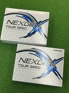 【送料無料！新品！】 ネクスジェン NEXGEN Tour Spec ツアースペック ゴルフボール Golf balls 2ダース パールホワイト 白