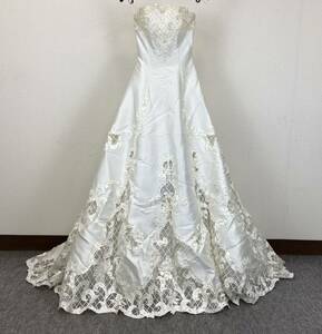 E31 on D14 FANCY fancy wedding dress used 5~7T. costume white wedding 