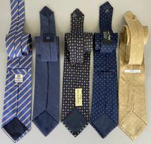 E14IB6 ブランド ネクタイ 5点 まとめ TIE YOUR TIE / BORRELLI BARNEYS NEWYORK / FRANCO BASS / Holliday & Brown ボレッリ _画像3