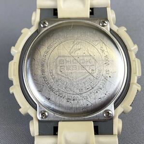 D25上F6 稼働品 G-SHOCK Gショック GA-100A CASIO 腕時計 カシオ アナデジ クオーツ QZ アナログ デジタル デ ホワイト の画像4