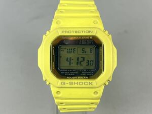 E8KC6 稼働品 G-SHOCK GW-M5610MD タフソーラー 電波受信 電波ソーラー マルチバンド6 スクウェア ブラック ホワイト 反転液晶 