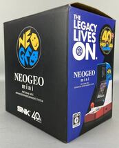 E13IA8 NEOGEO mini ネオジオミニ /本体(FM1J2X1800) アーケードゲーム ソフト40タイトル内蔵 日本語パッケージ SNK 箱・説明書有り_画像9