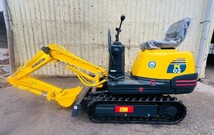 コマツKOMATSU★ミニユンボ★PC02-1★892H★新品シート★新品ゴムクローラー ★ディーゼル★埼玉県★下取りOK★_画像2