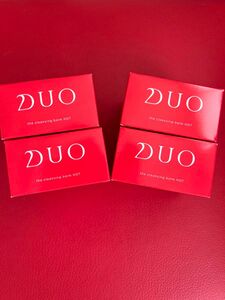 duo クレンジングバーム ホット 90g×4個セット　【新品未開封】　DUO バーム W洗顔不要　ホットa