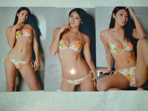 佐藤衣里子◆２Ｌ判写真５枚セット★元RQ・モデル・キャンギャル