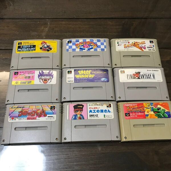 スーパーファミコン ソフト まとめ売り