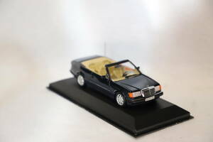 ミニチャンプス★Mercedes-Benz 300CE-24 Cabriolet★ミッドナイトブルー★No.3514★1/43★美品