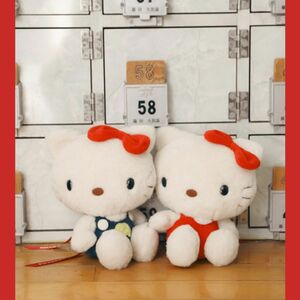 ビームス HELLO KITTYのぬいぐるみ 2種セット　新品未開封未使用　ハローキティ　1 ぬいぐるみ　ビームス　beams