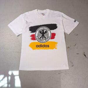 90s adidas ドイツ代表 サッカー ヴィンテージTシャツ アディダス Germany SOCCER FOOTBALL ユニフォーム 