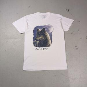 90s ユーロ スクリーンスターズ ヴィンテージTシャツ アニマルTシャツ SCREEN STARS Vintage 80s USA製 