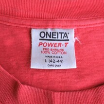 1スタ 古着卸 90s 90年代 ONEITA アメリカ製 USA製 ヴィンテージ ビンテージ シングルステッチ 半袖Tシャツ 売り切り_画像4