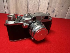 Canon Camera Company range finder film camera 35mm F2.8 lens set Vintage d0060