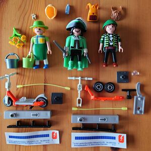 美品 playmobil プレイモービル まとめ グリーン系 フィギュア ドールハウス