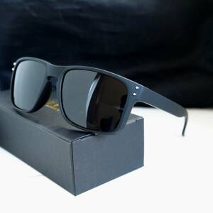 [ new goods ] polarized light sunglasses black fishing Golf sport polarized glasses full Brooke 