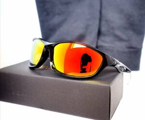 [ new goods ] polarized light sunglasses orange red fishing Golf sport cycling 